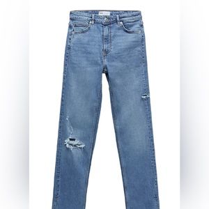 Zara high rise slim fit jeans